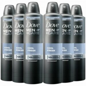 Dove Deodorant Spray for men 150ml x 6